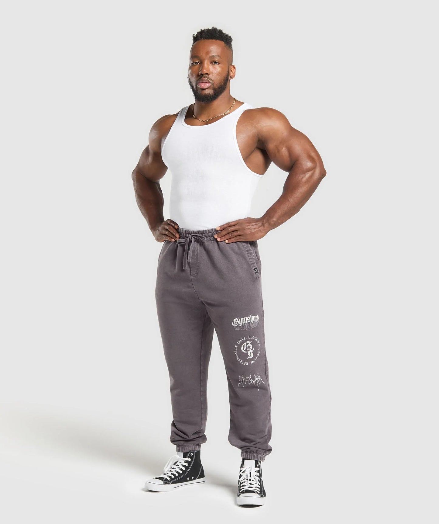 Distressed Graphic Joggers, Gymshark