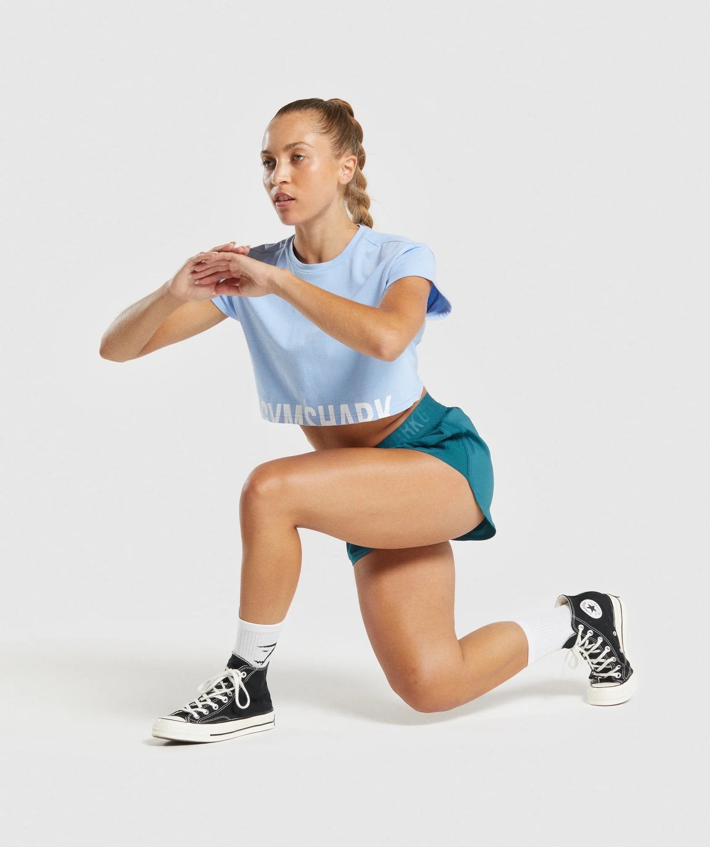 Gymshark Crew Socks 1unidad - Blanco