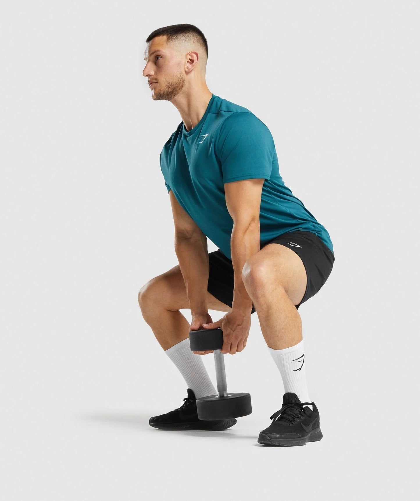Gymshark Crew Socks 1unidad - Blanco