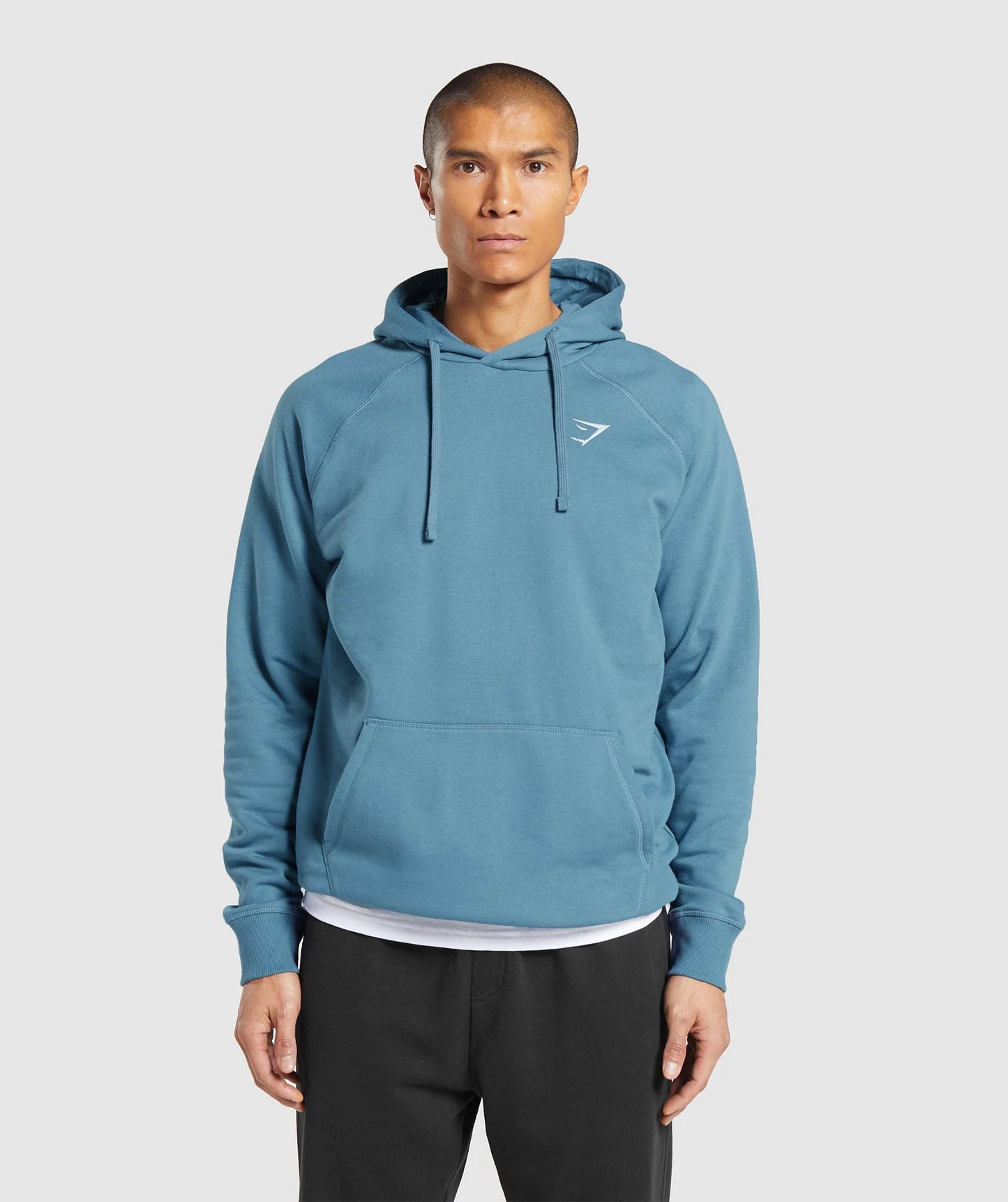 CREST HOODIE - BLUE