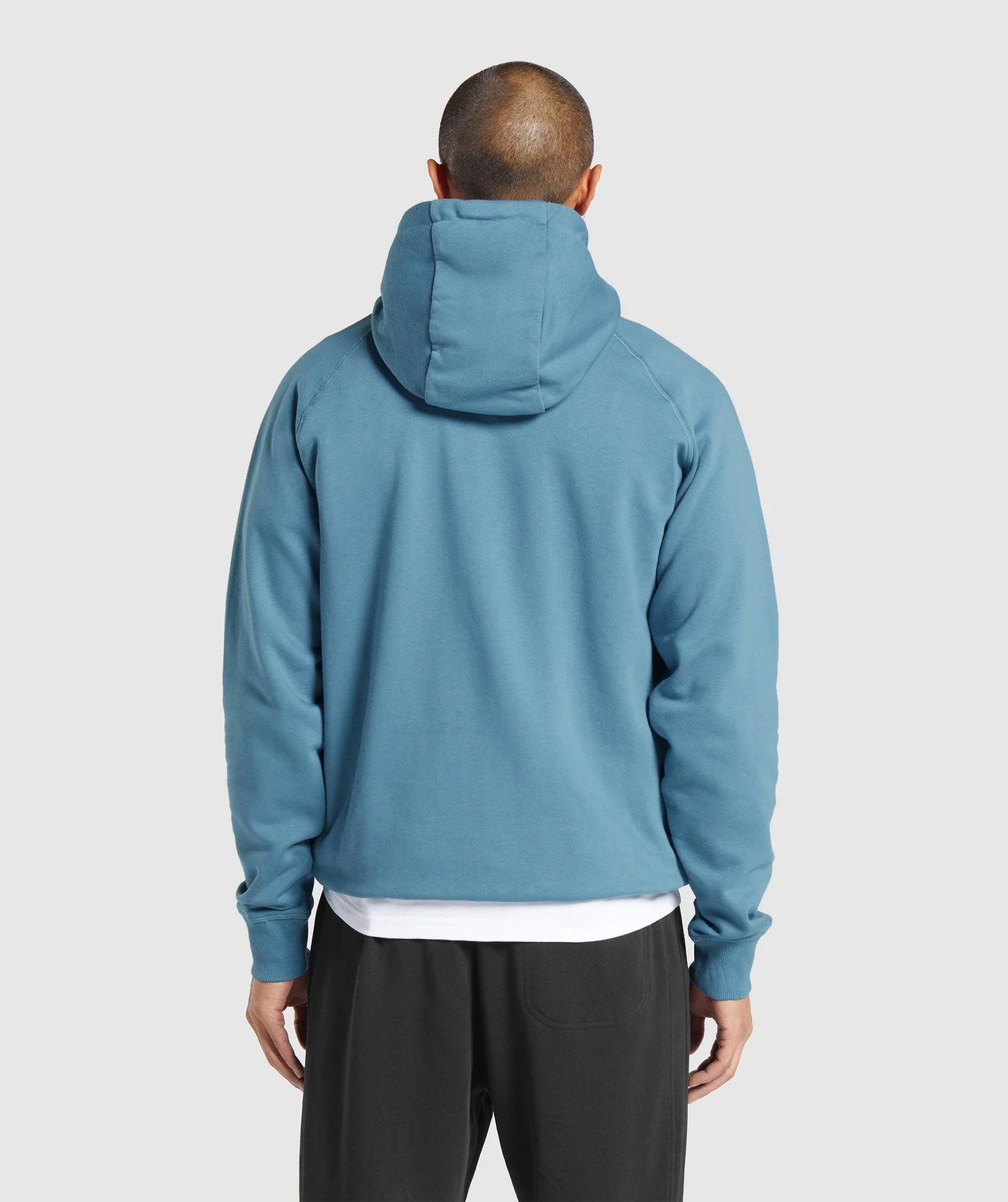 CREST HOODIE - BLUE