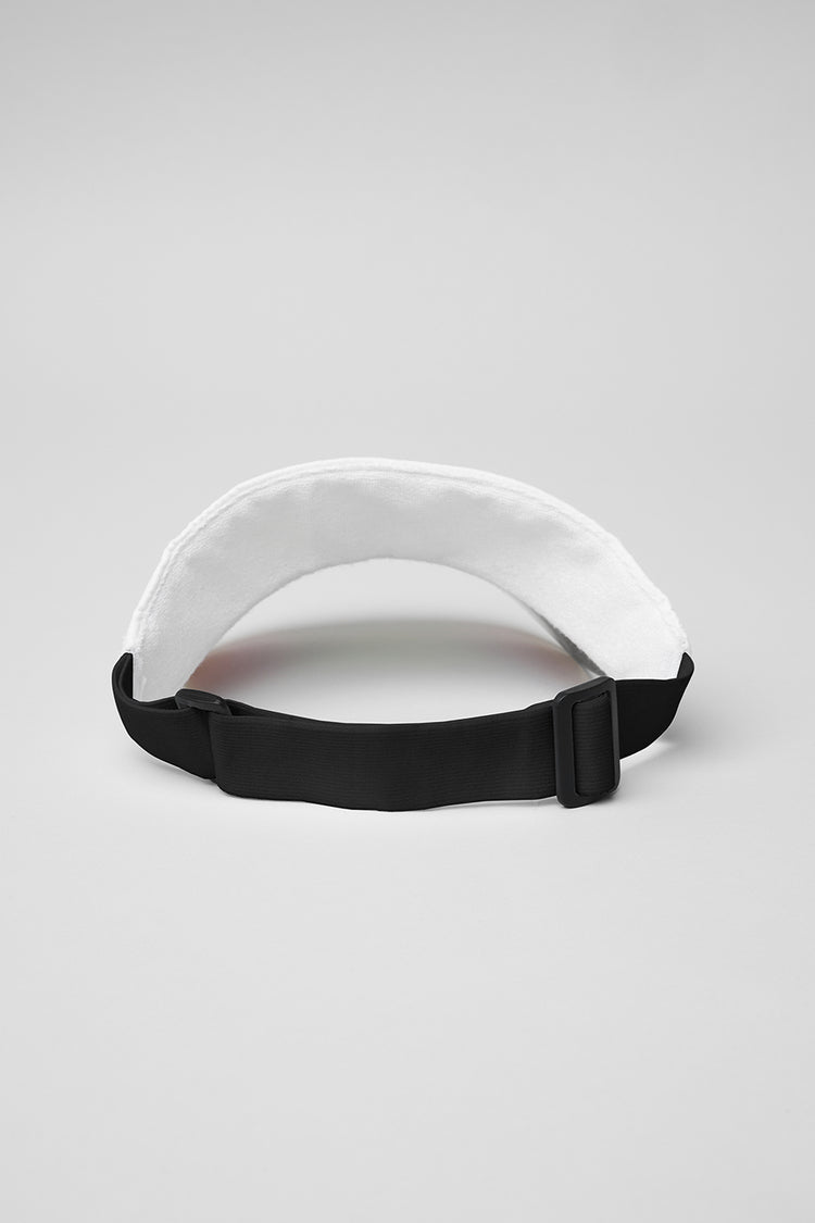 Alo Yoga - AIRLIFT SOLAR VISOR - WHITE