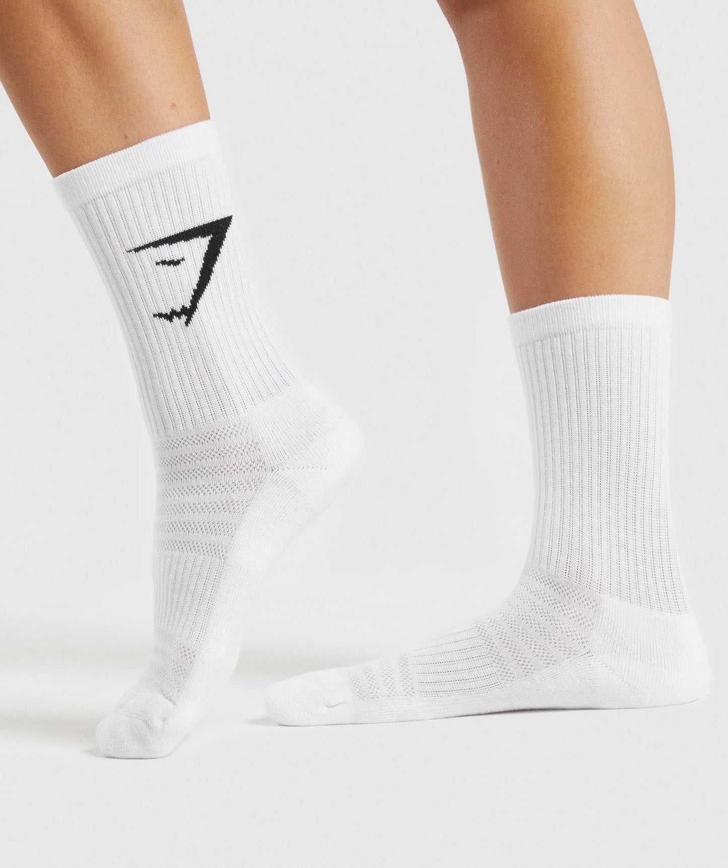 Gymshark Crew Socks 1unidad - Blanco