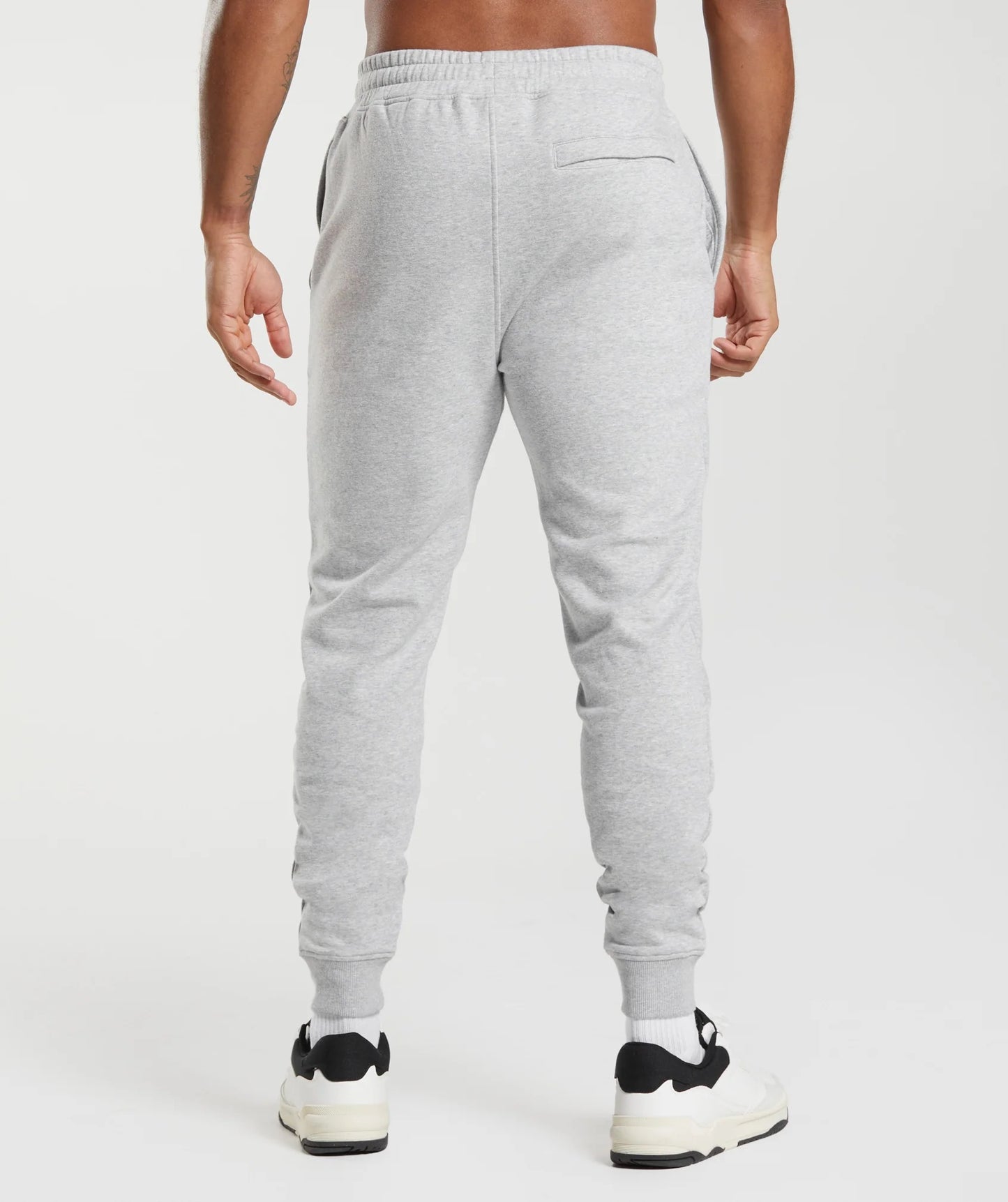 Crest Joggers - Light Grey Marl