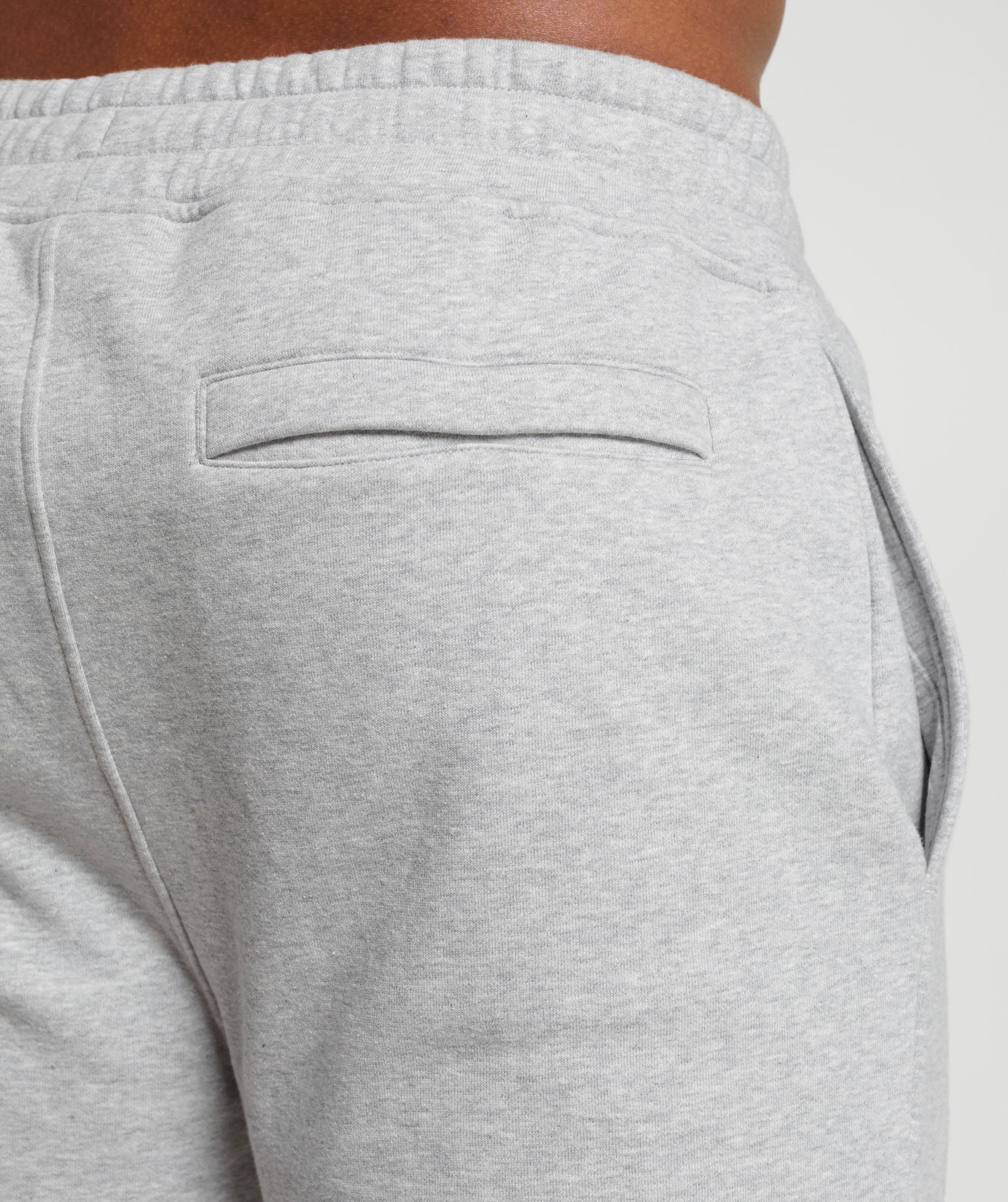 Crest Joggers - Light Grey Marl
